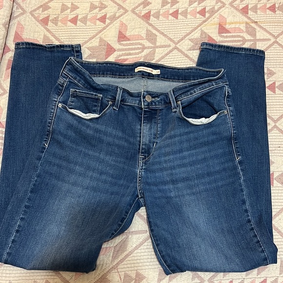 LEVI Classic Mid Rise Skinny Jeans/Pants - Picture 2 of 6